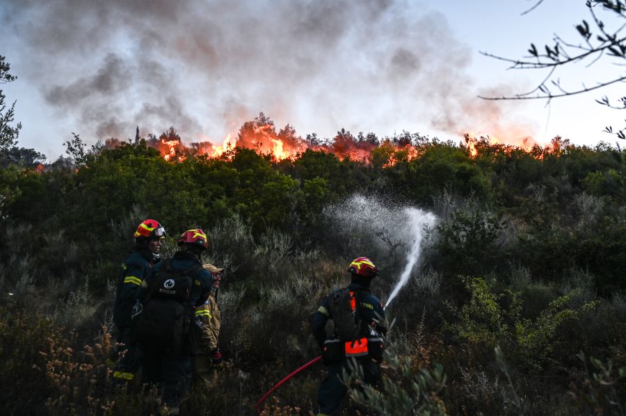 Πυρκαγιά στην περιοχή Μεταμόρφωση του δήμου Πύλου