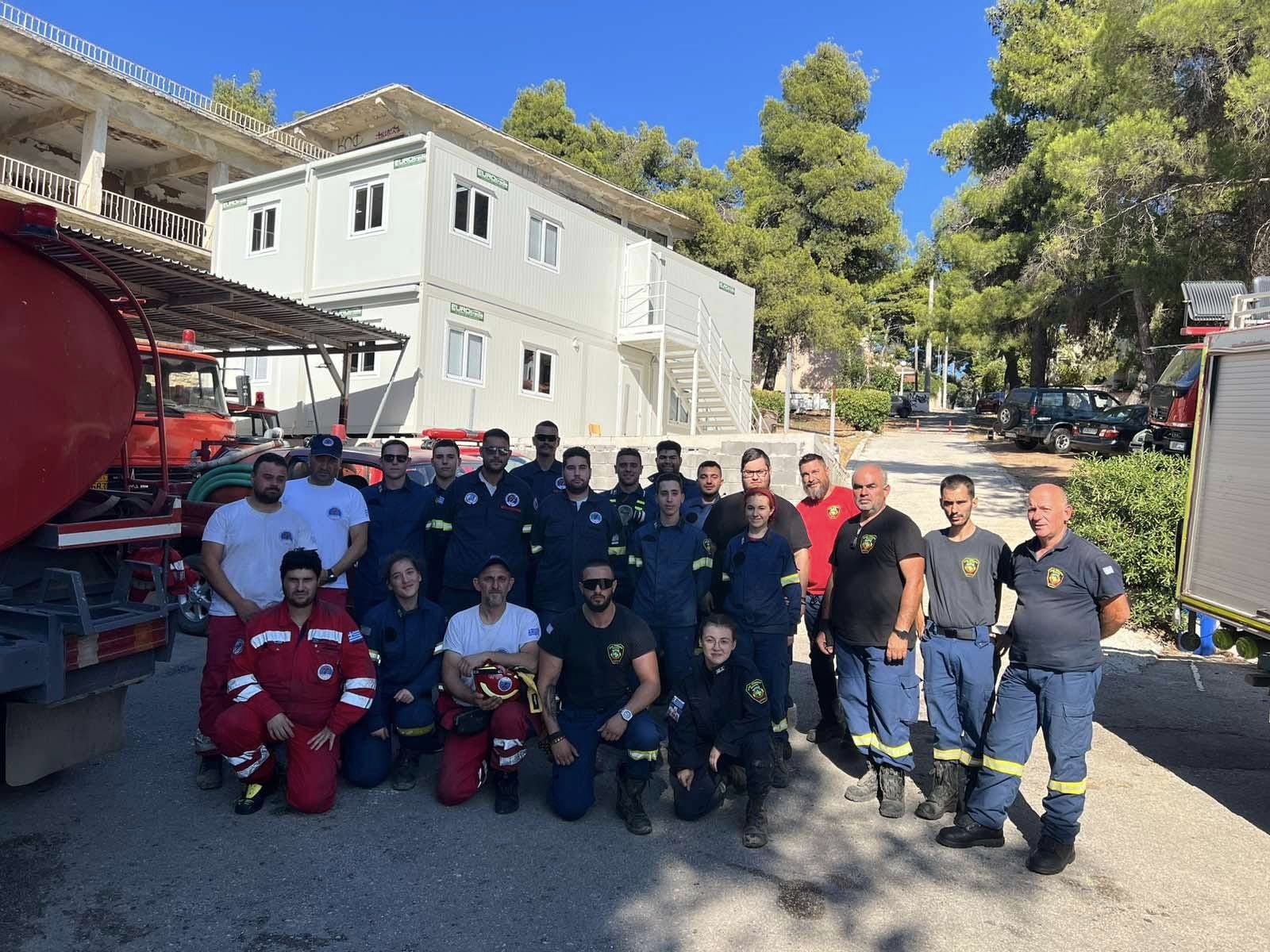 Ο Σύλλογος Εθελοντών Πολιτικής Προστασίας Αγίου Στεφάνου ευχαριστεί