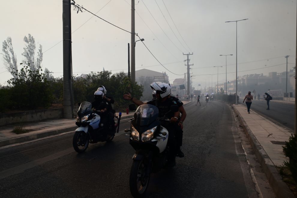 Αποκαταστάθηκε η κυκλοφορία των οχημάτων στη βορειοανατολική Αττική