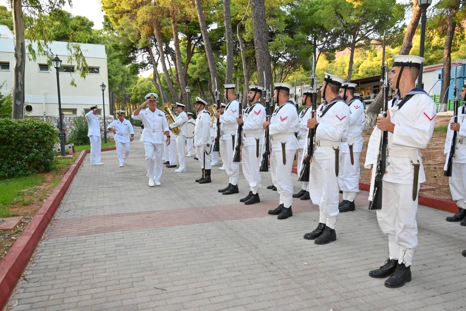 Τελετή Εγκαινίων Ιερού Παρεκκλησίου της Αγίας Μαρίνας στη Ναυτική Βάση Νοτίου Ευβοϊκού