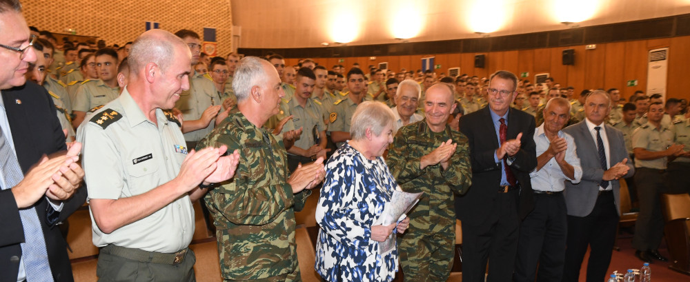 Τελετή προς τιμή της Καθηγήτριας Ελληνικής Φιλολογίας κας Άννας – Μαρίας Βιδάλη