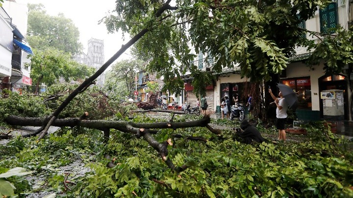 Βιετνάμ: Σε 59 ανέρχονται οι νεκροί από τον τυφώνα Γιάγκι