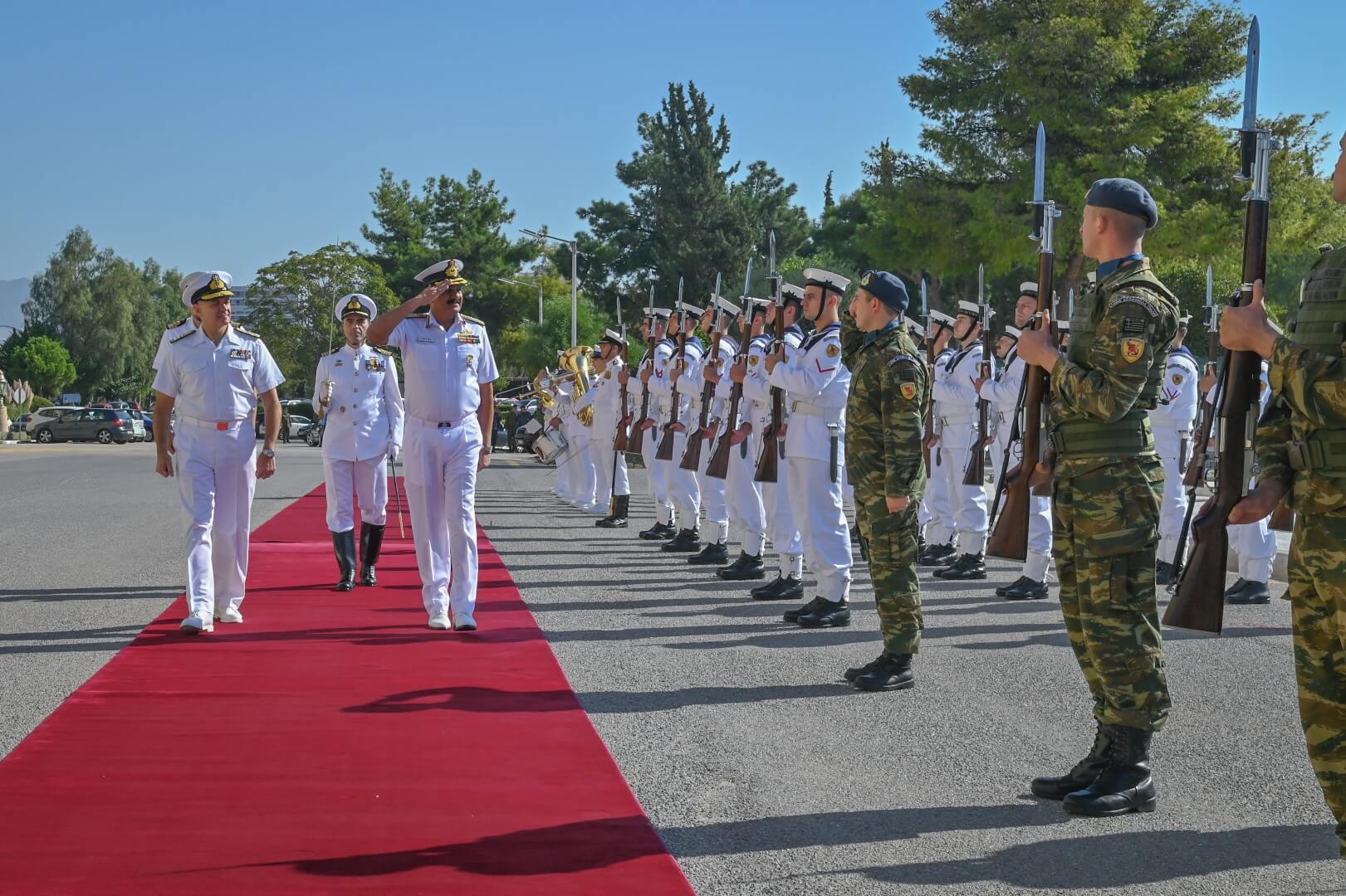 Επίσημη Επίσκεψη Αρχηγού του Γενικού Επιτελείου Ναυτικού της Ινδίας