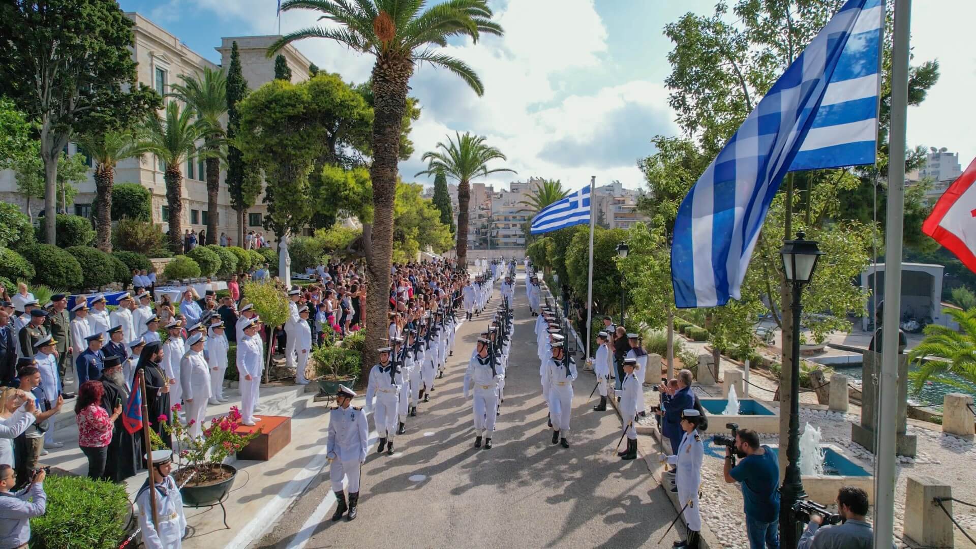 Ορκωμοσία Πρωτοετών Ναυτικών Δοκίμων και Δοκίμων Σημαιοφόρων Λ.Σ. – ΕΛ.-ΑΚΤ. (βίντεο)