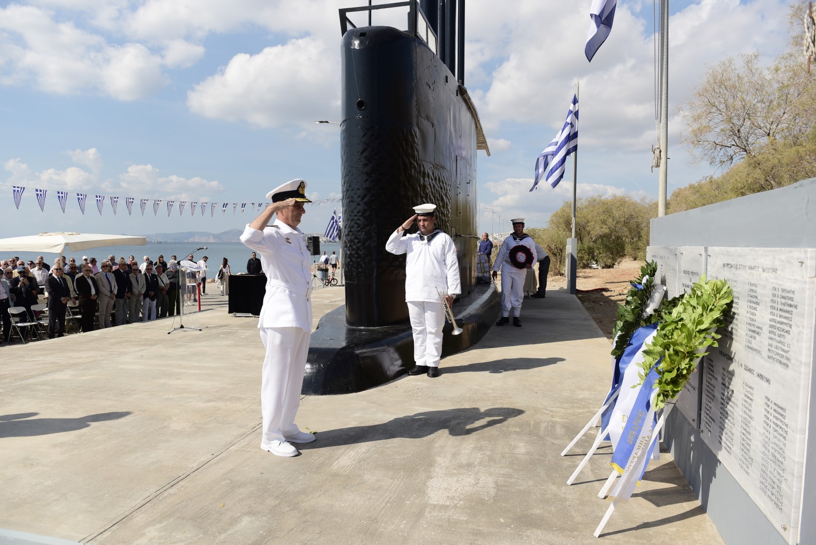 Τέλεση Μνημοσύνου στο Μνημείο Υποβρυχίων στον Φλοίσβο