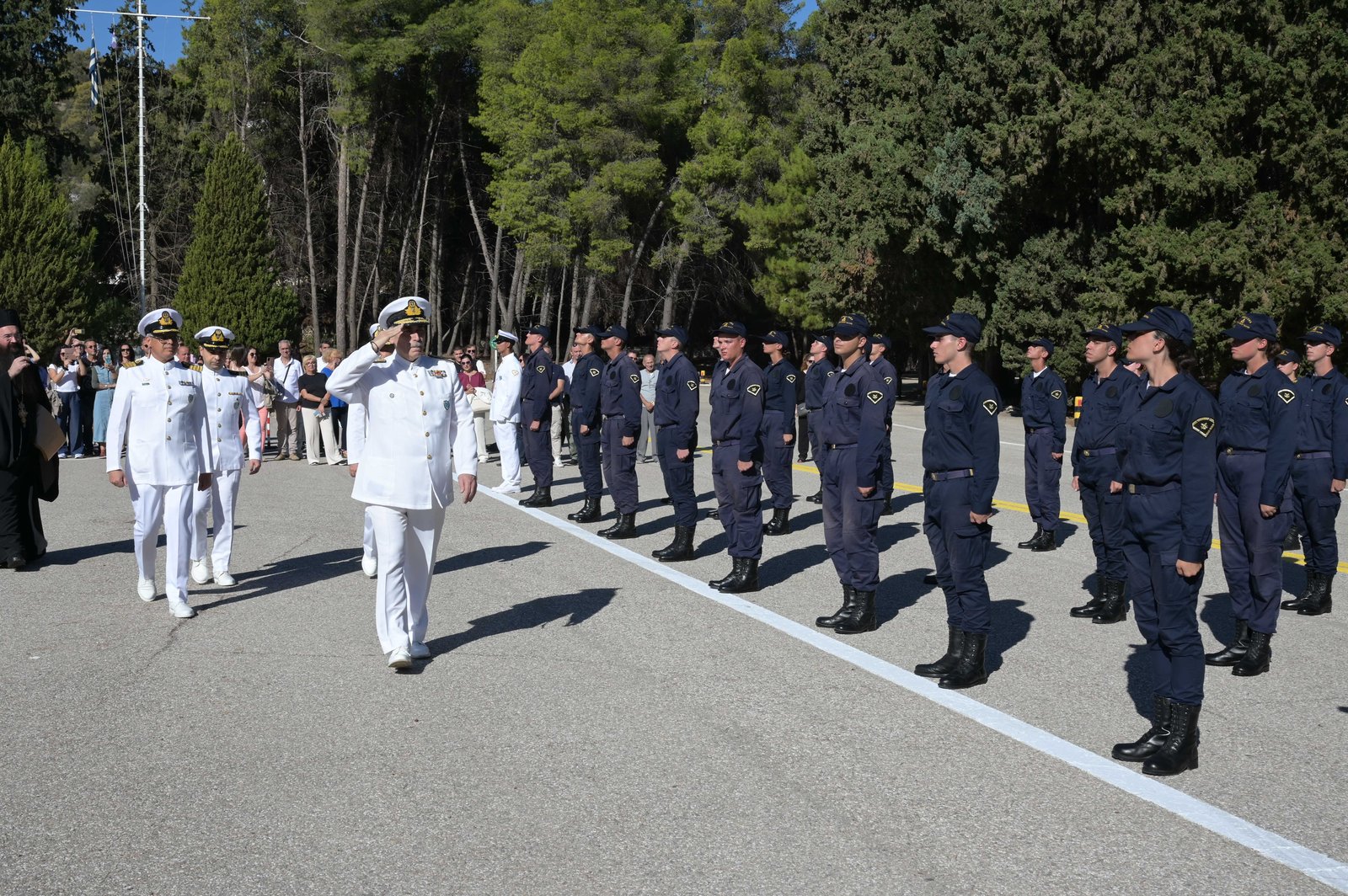 Τελετή Ορκωμοσίας Νεοκαταταγέντων Δοκίμων Λιμενοφυλάκων Λ.Σ.-ΕΛ.ΑΚΤ.