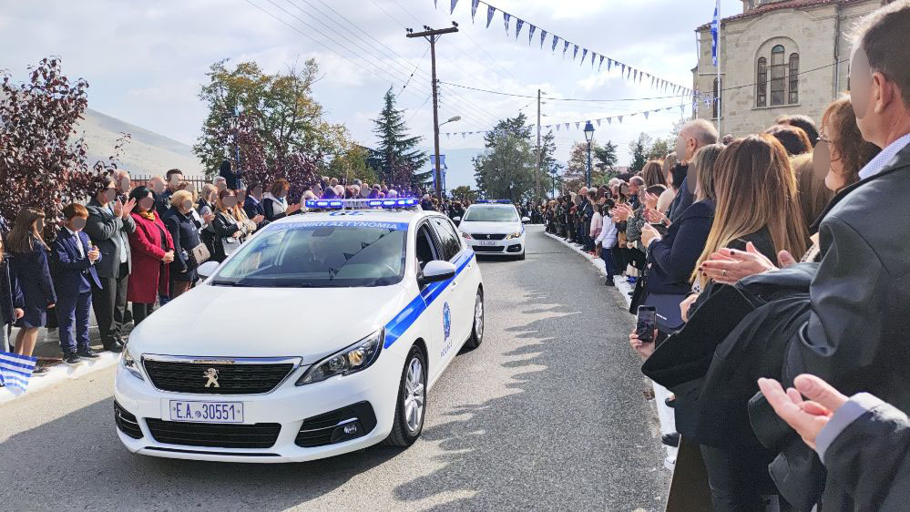 Η Δ/νση Αστυνομίας Κοζάνης συμμετείχε στην παρέλαση για τον εορτασμό της επετείου απελευθέρωσης της Σιάτιστας