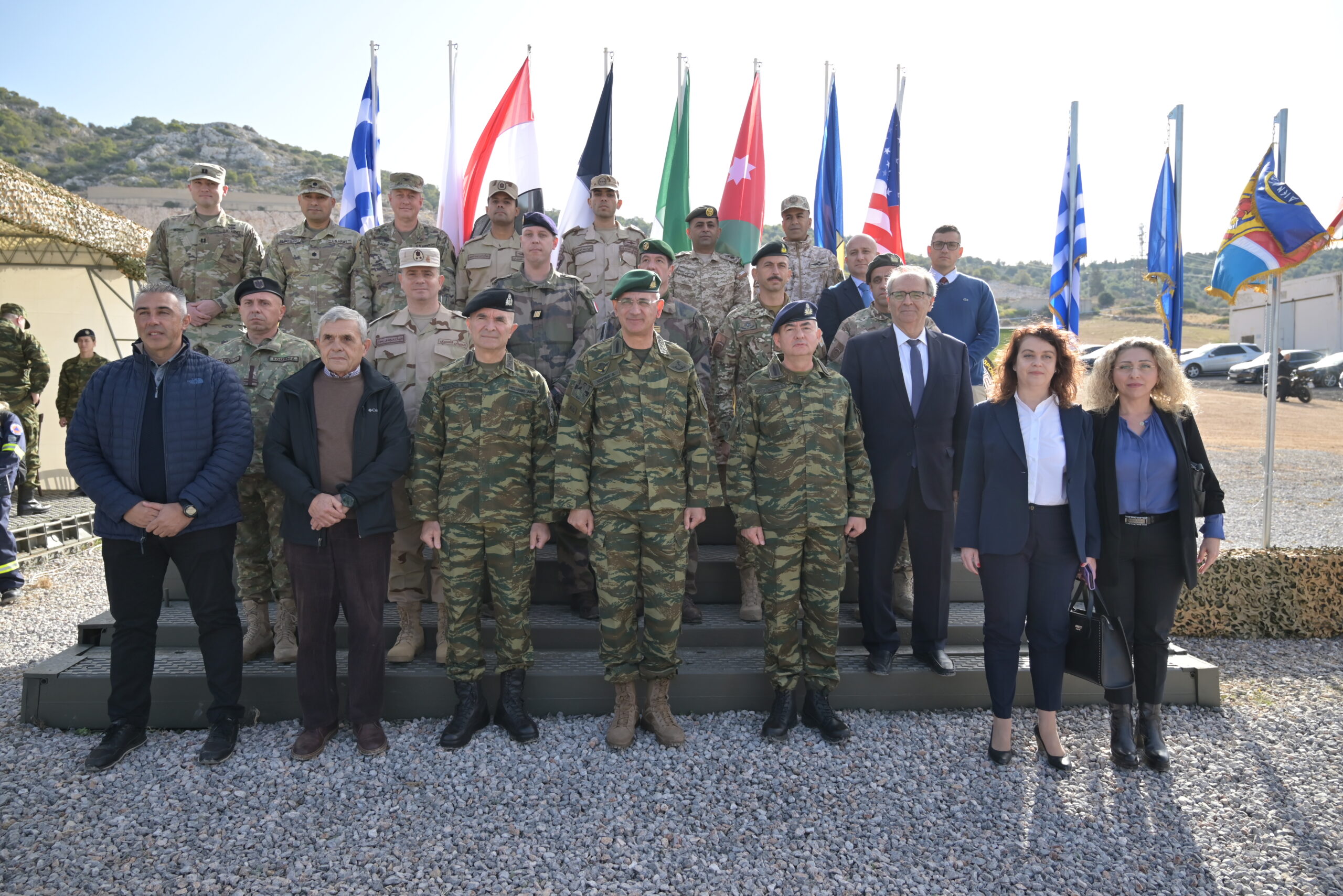 Ημέρα Διακεκριμένων Επισκεπτών της Άσκησης «CLIMATE CHANGE DISASTER RESPONSE CASTLE 24» (CCDR CASTLE 24) (βίντεο)