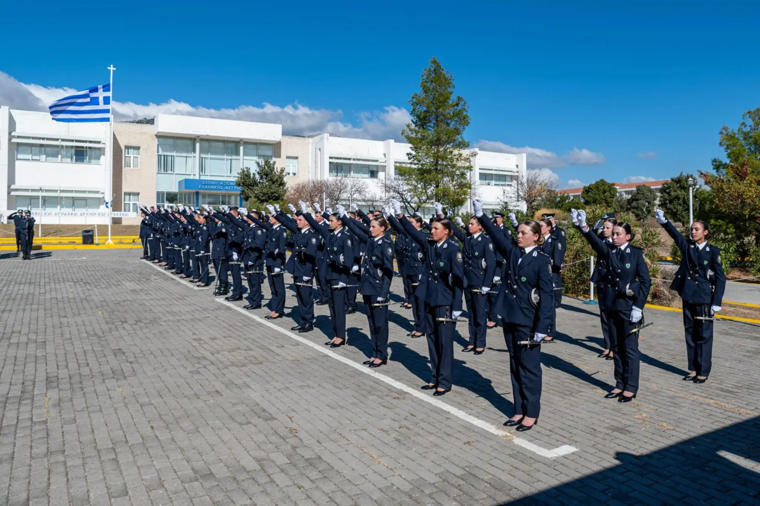 Ορκωμοσία πρωτοετών Δοκίμων Υπαστυνόμων στη Σχολή Αξιωματικών Ελληνικής Αστυνομίας