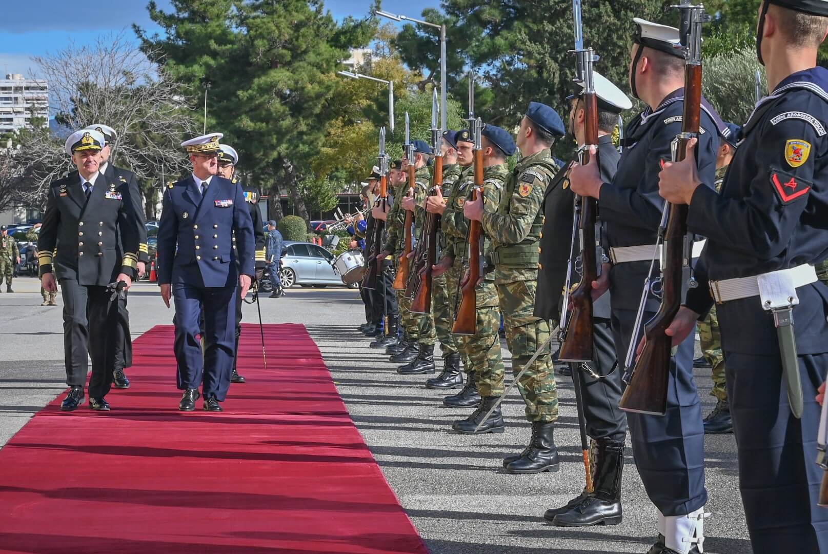 Επίσημη Επίσκεψη Αρχηγού Ναυτικού της Γαλλίας στην Ελλάδα