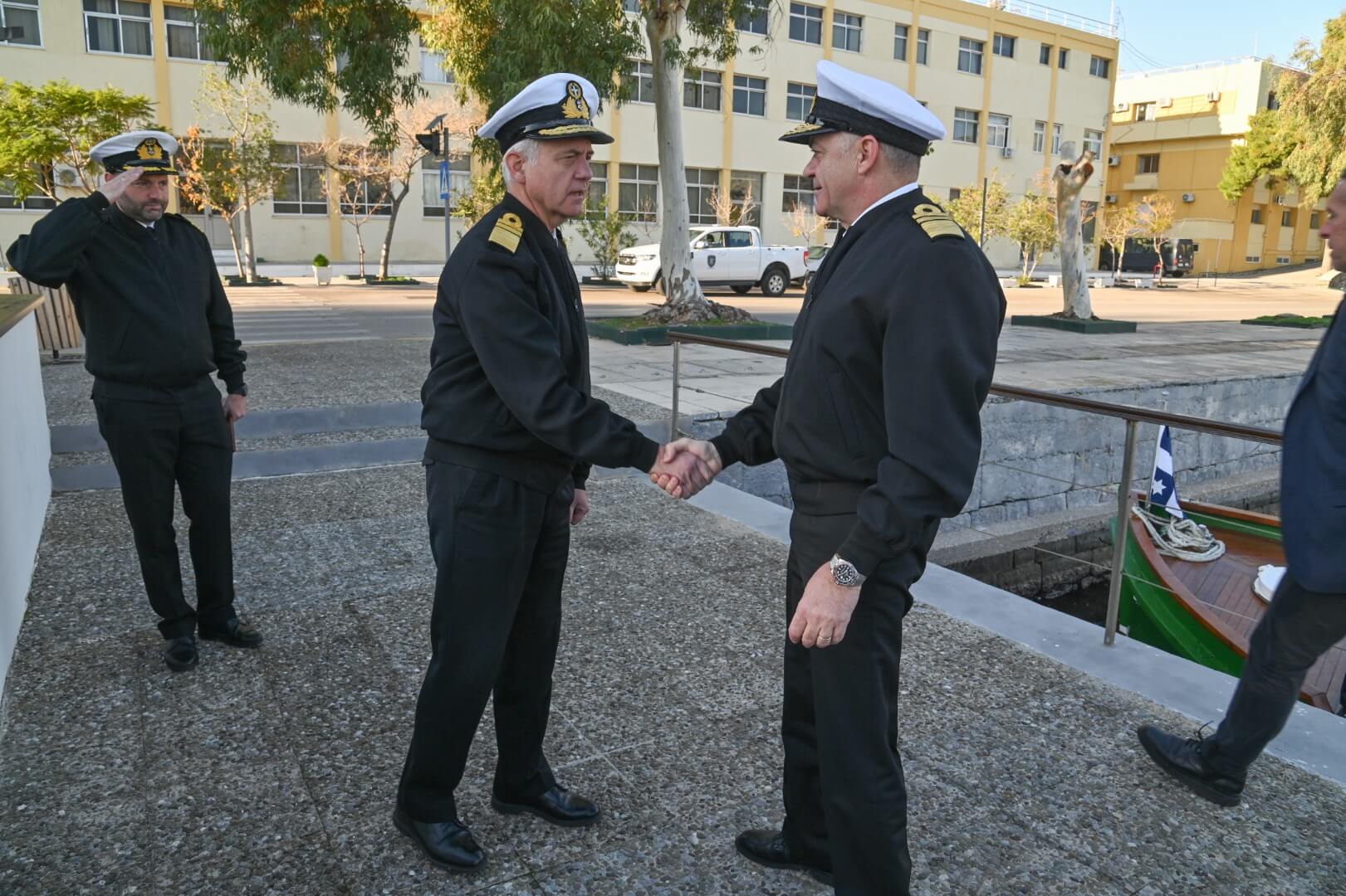 Ανταλλαγή Ευχών Αρχηγού ΓΕΝ για την Εορτή των Χριστουγέννων