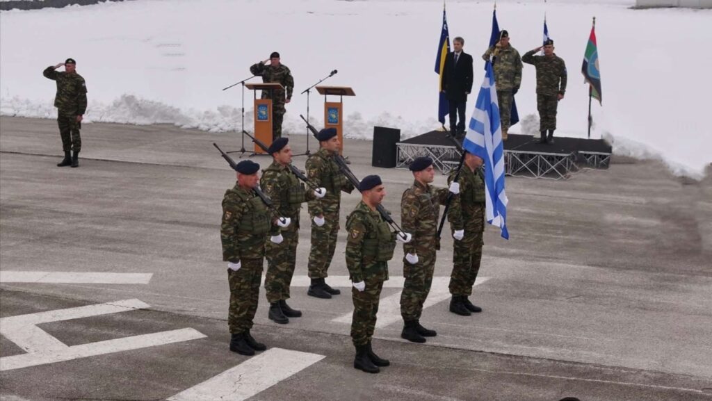 Τελετή Αντικατάστασης του Λόχου Ελιγμού της Δύναμης «EUFOR ALTHEA»