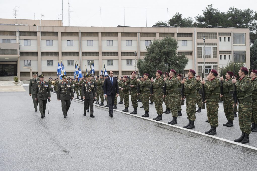 Παρουσία ΥΦΕΘΑ Γιάννη Κεφαλογιάννη στην τελετή παράδοσης – παραλαβής καθηκόντων Διοικητή 1ης Στρατιάς / EU-OHQ