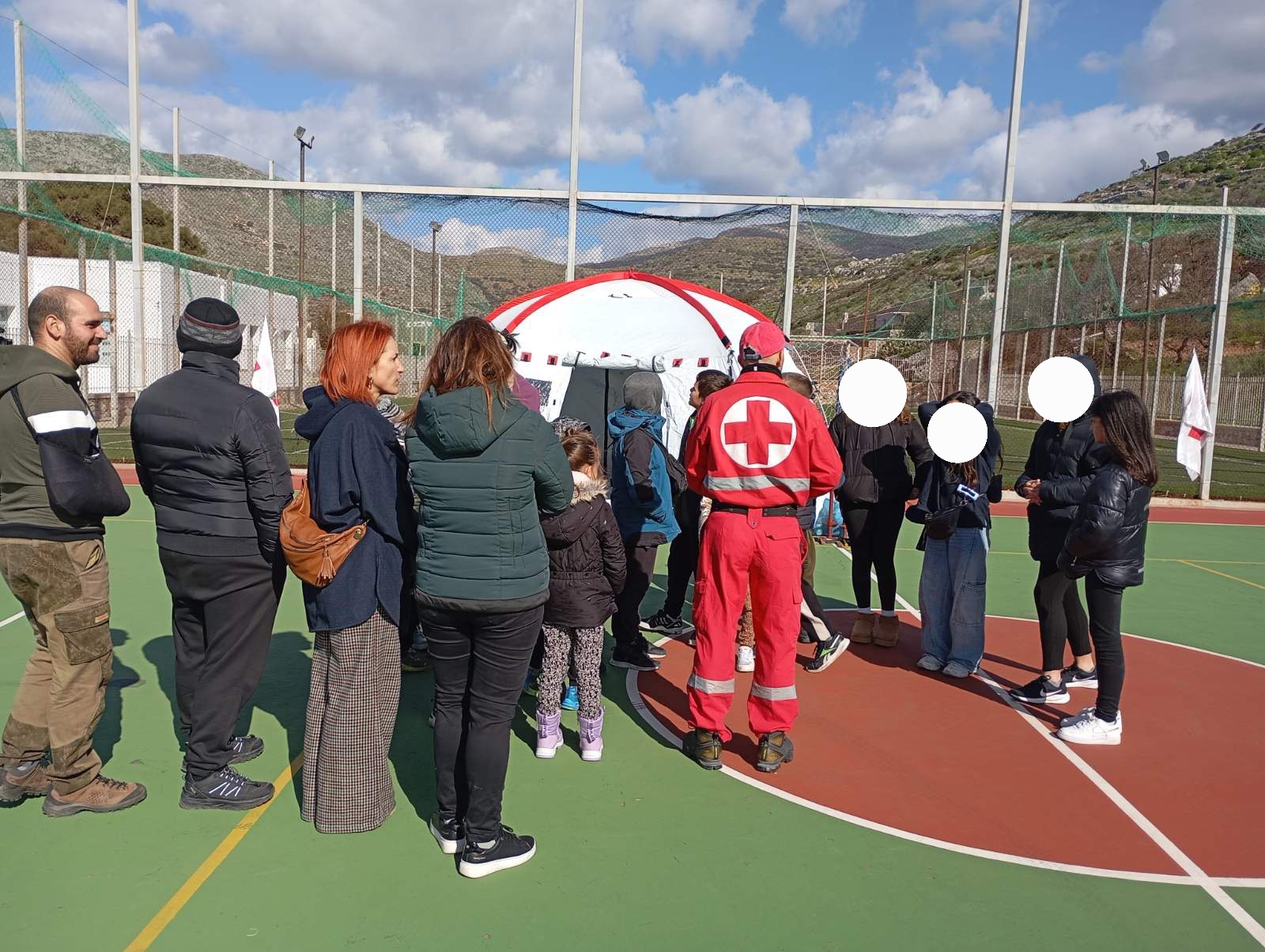 Ο Ελληνικός Ερυθρός Σταυρός ενημέρωσε μαθητές της Αμοργού για την προστασία από σεισμούς