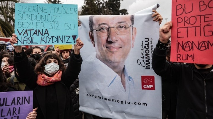 Ερντογάν: Οι διαδηλώσεις κατά της φυλάκισης Ιμάμογλου έχουν μετατραπεί σε «κίνημα βίας»