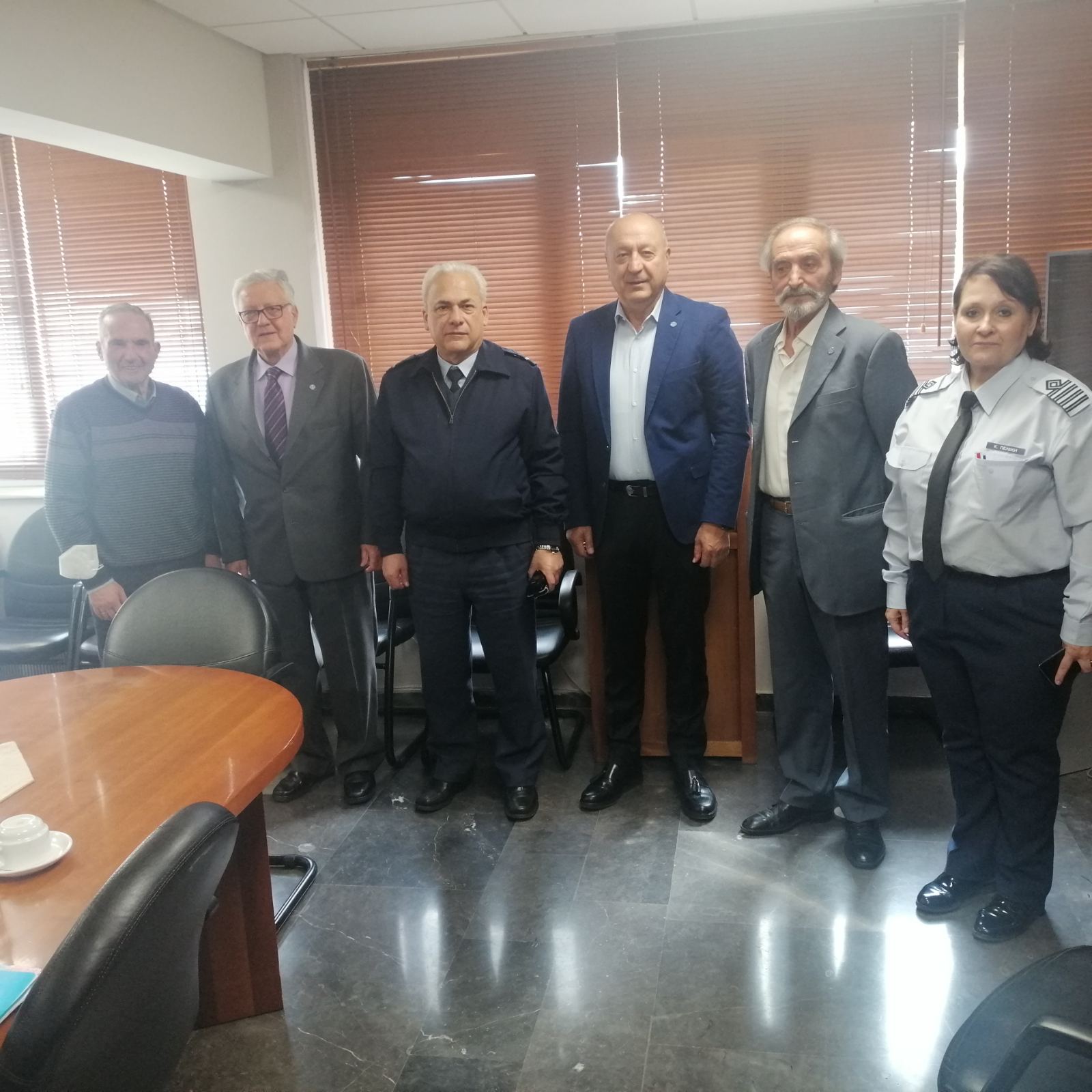 Επίσκεψη προέδρου και μελών ΔΣ/ΕΑΑΑ στο ΓΝΑ (Πάσχα 2025)