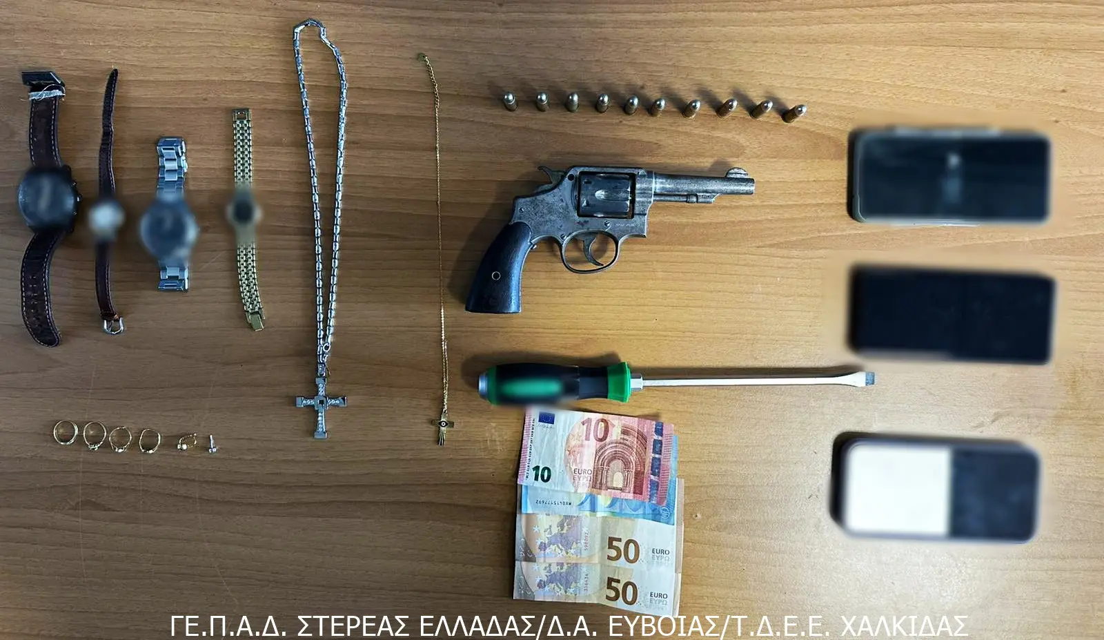 Συμμορία διέπραττε σωρεία κλοπών σωρείας κλοπών από σπίτια και επιχειρήσεις, στην περιοχή της Χαλκίδας