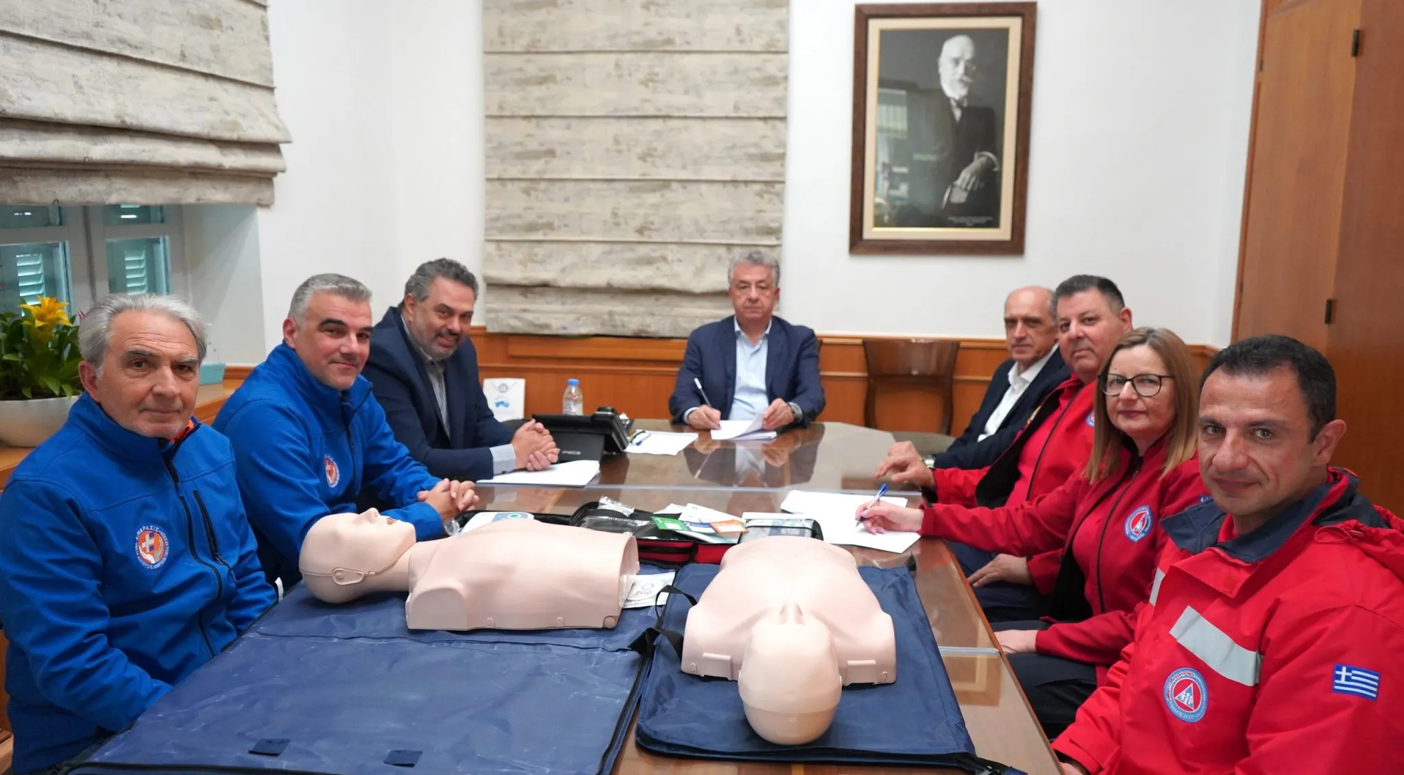 Μνημόνιο συνεργασίας Περιφέρειας Κρήτης και των εθελοντικών ομάδων «Φίλιος Ζεύς» και «ΕΠΙΔΡΑΣΙΣ» στο πλαίσιο του προγράμματος «ΖΩΗ»