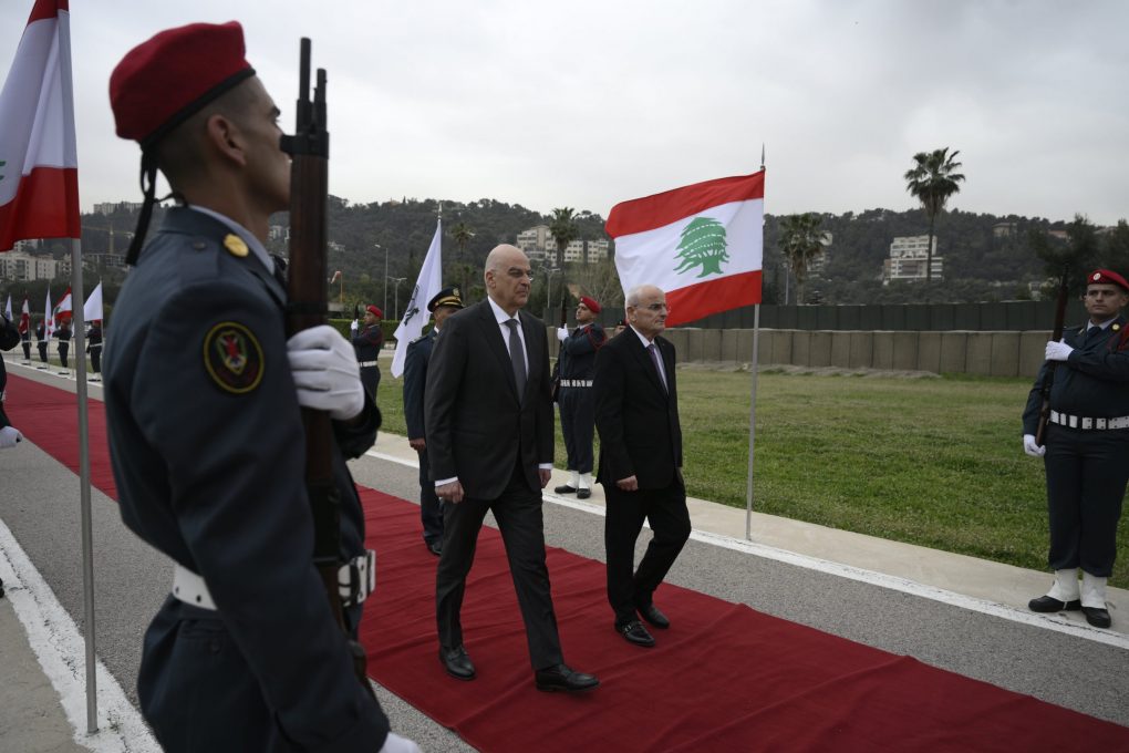 Ν. Δένδιας από Βηρυτό: Η Ελλάδα θα καταβάλλει κάθε δυνατή προσπάθεια να βοηθήσει τον Λίβανο