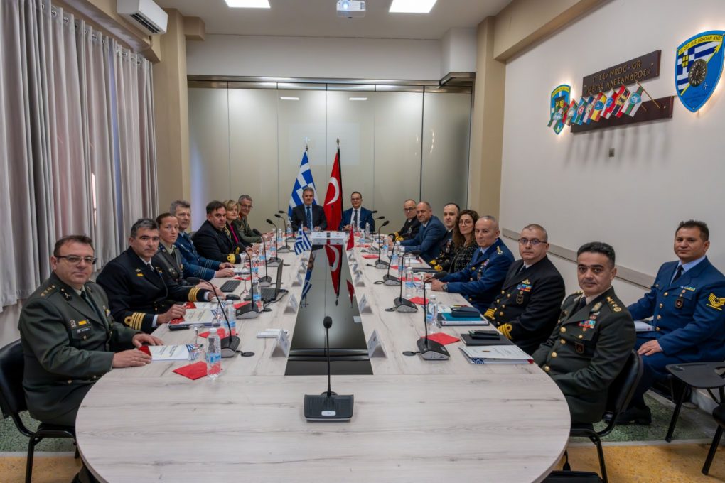 Πραγματοποιήθηκε η συνάντηση αντιπροσωπειών Ελλάδος και Τουρκίας στη Θεσσαλονίκη στο πλαίσιο των ΜΟΕ