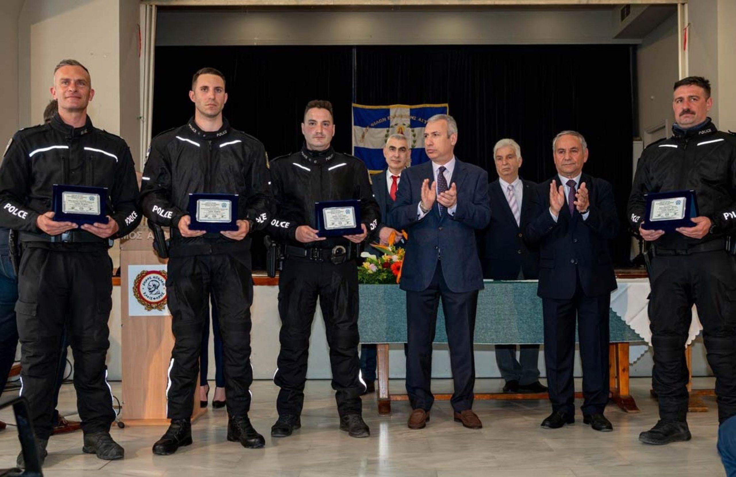 Ετήσια εκδήλωση Ομίλου Φίλων Ελληνικής Αστυνομίας και βραβεύσεις αστυνομικών (βίντεο)