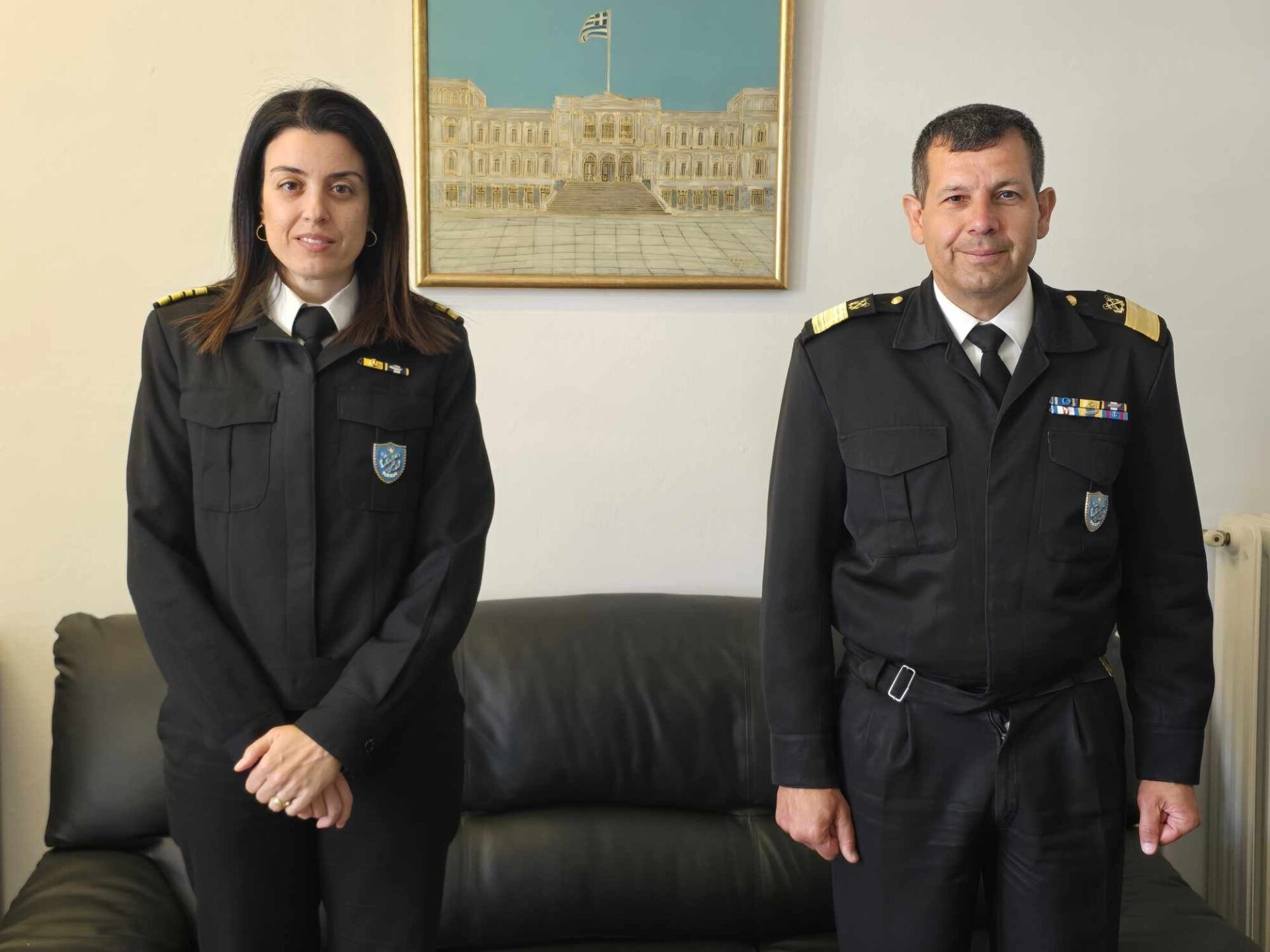 Μαριάννα Δαλεζίου: Η πρώτη γυναίκα που αναλαμβάνει το Λιμεναρχείο Σύρου