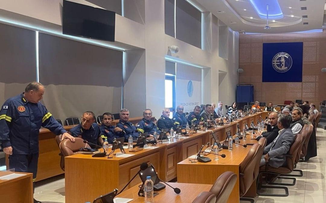 Ο Ευ. Τουρνάς στην Πάτρα για την αντιπυρική θωράκιση της Περιφέρειας Δυτικής Ελλάδας