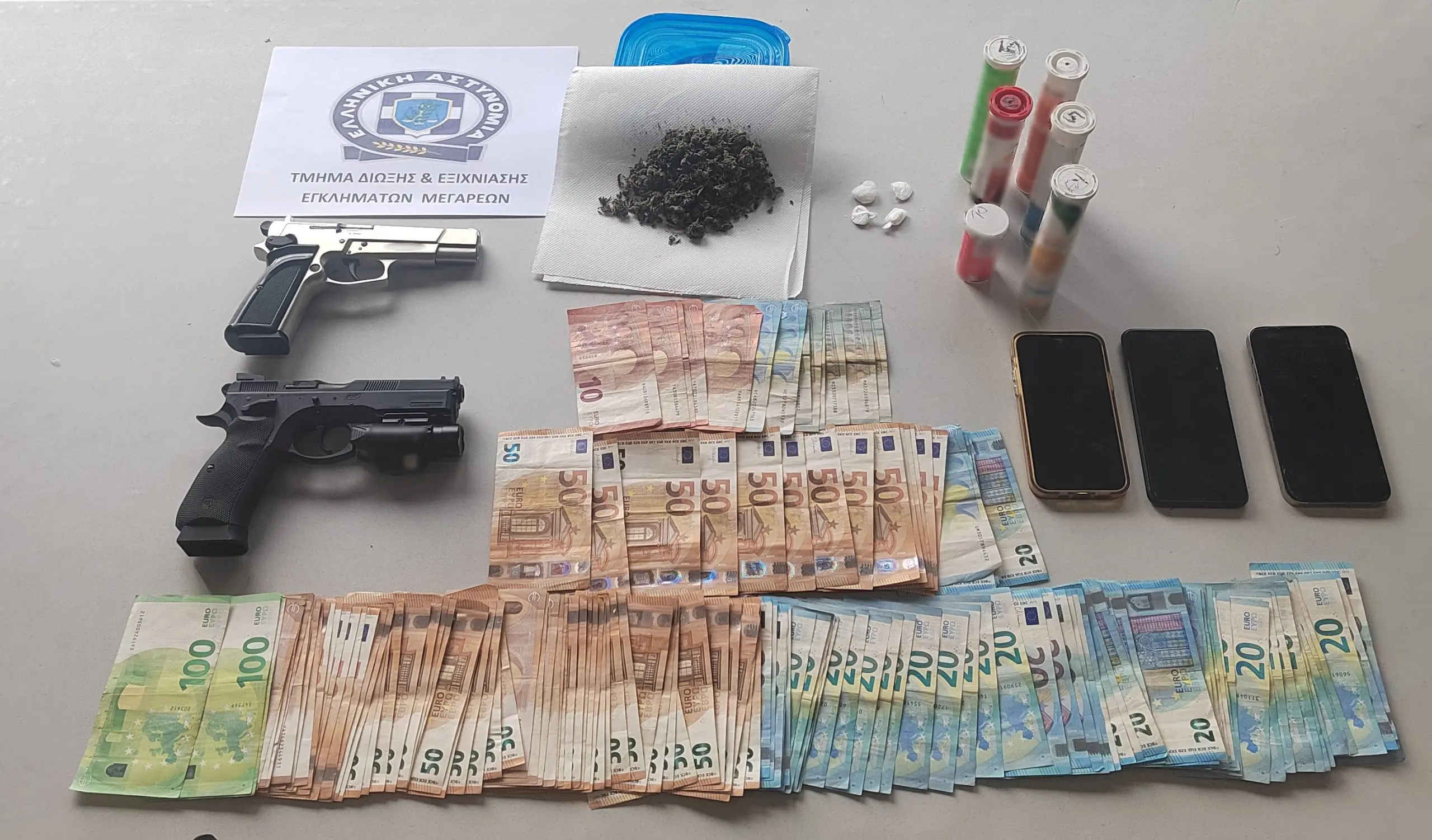 Δύο εγκληματικές οργανώσεις διακινούσαν κοκαΐνη και κάνναβη σε περιοχές των Δυτικών Προαστίων (βίντεο)