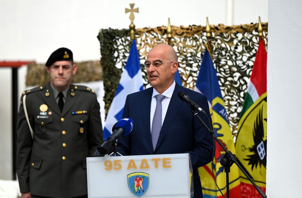 Παρουσία Δένδια στις εκδηλώσεις στη Σύμη για την 80ή Επέτειο της Ιστορικής 8ης Μαΐου 1945