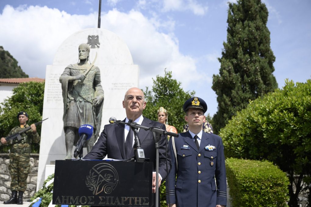 Παρουσία ΥΕΘΑ Ν. Δένδια στις εκδηλώσεις μνήμης «Παλαιολόγεια 2025», στον Μυστρά
