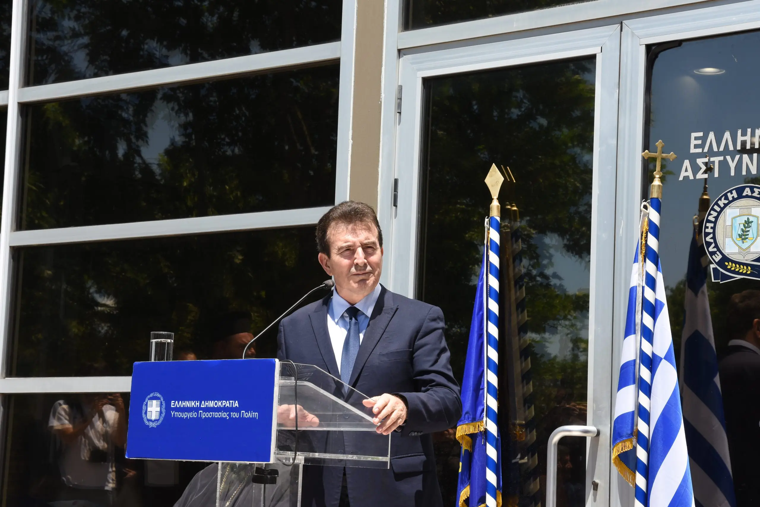 Εγκαίνια του νέου κτηρίου που στεγάζει το Α.Τ. Λευκού Πύργου και το Τμήμα Τουριστικής Αστυνομίας Θεσσαλονίκης