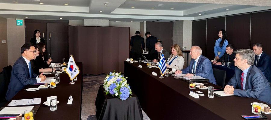 Συνάντηση Στέφανου Γκίκα, με τον Υφυπουργό Ωκεανών και Αλιείας της Δημοκρατίας της Ν. Κορέας 