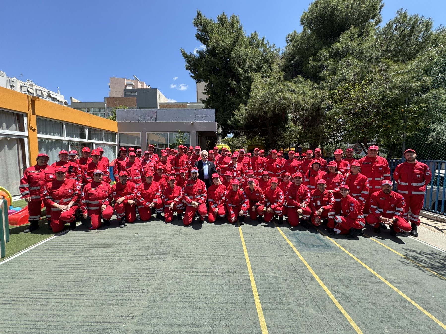 O E.E.Σ. πραγματοποίησε εκπαιδευτική άσκηση για 157 εθελοντές Σαμαρείτες – Διασώστες του Ε.Ε.Σ.