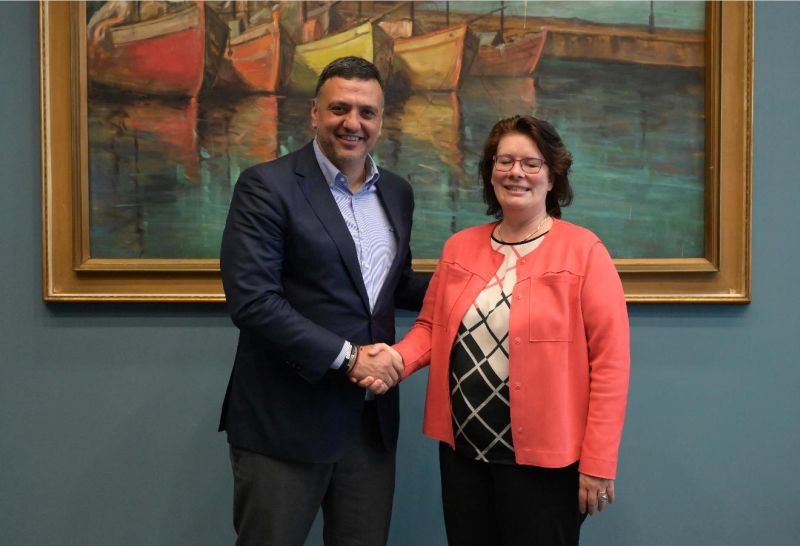 Β. Gminder στη συνάντηση με Β. Κικίλια: «Καθοριστικός ο ρόλος του Λιμενικού Σώματος στη φύλαξη των θαλάσσιων συνόρων της Ελλάδας και της ΕΕ»