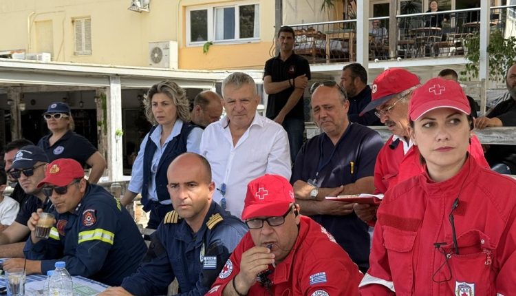 Εντυπωσιακή  η αντιπυρική άσκηση «ΙΟΛΑΟΣ» εκκένωσης στα Μάταλα του Δήμου Φαιστού