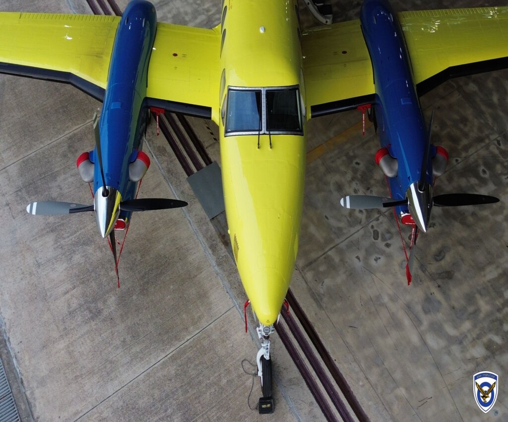 Τελετή Υποδοχής του Αεροσκάφους Beechcraft King Air 360C στην 112ΠΜ