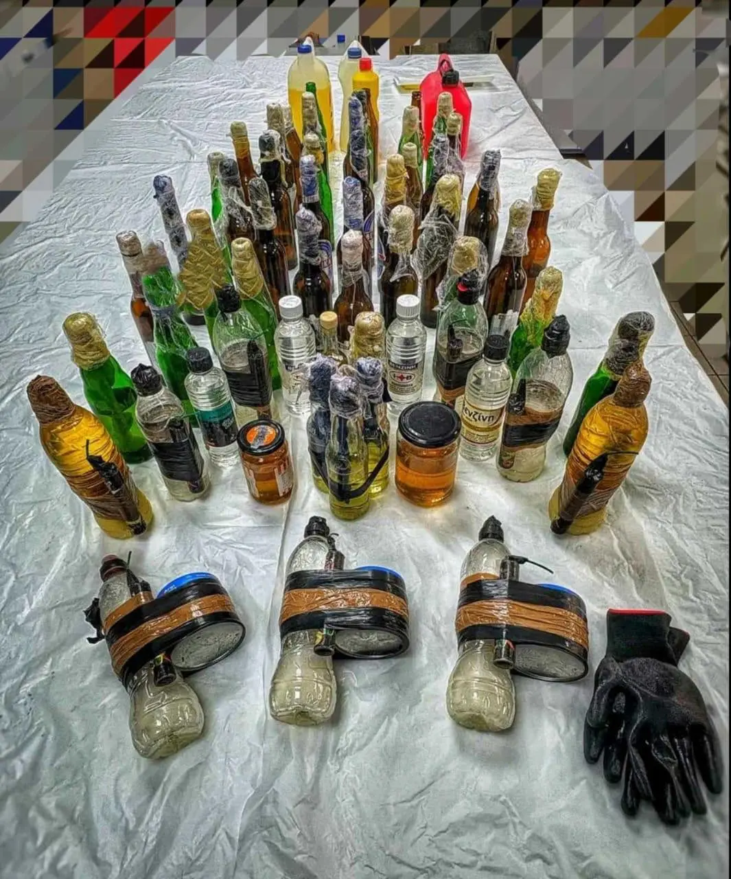 Εντοπίστηκαν 49 βόμβες μολότοφ σε υπόγειο της Πολυτεχνικής Σχολής του ΑΠΘ