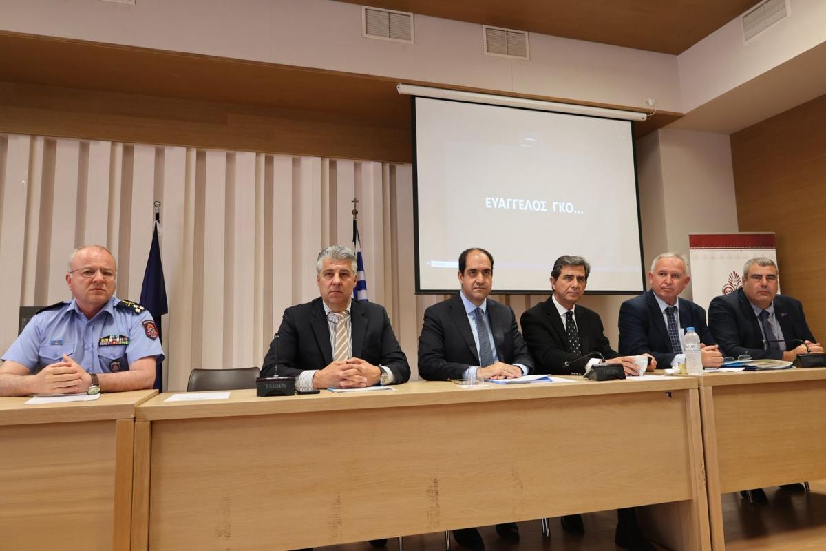 Ευρεία σύσκεψη υπό τον Γιάννη Κεφαλογιάννη για την προετοιμασία της αντιπυρικής περιόδου στην Περιφέρεια Ανατολικής Μακεδονίας και Θράκης