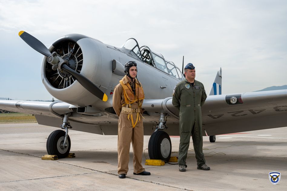 Τελετή Ένταξης του Αεροσκάφους T-6 Harvard στην ΠΑ (βίντεο)
