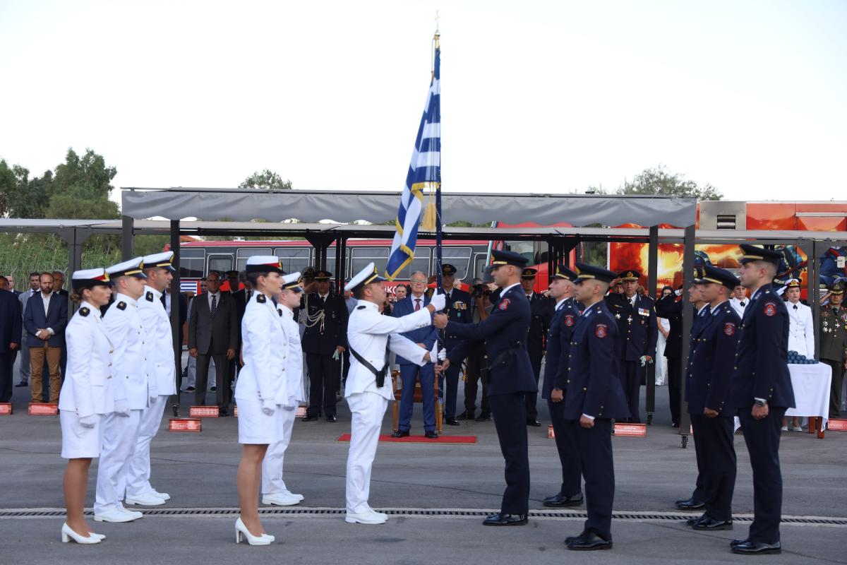 Ορκωμοσία νέων Ανθυποπυραγών της 50ης Εκπαιδευτικής Σειράς τάξεως 2025 (βίντεο)