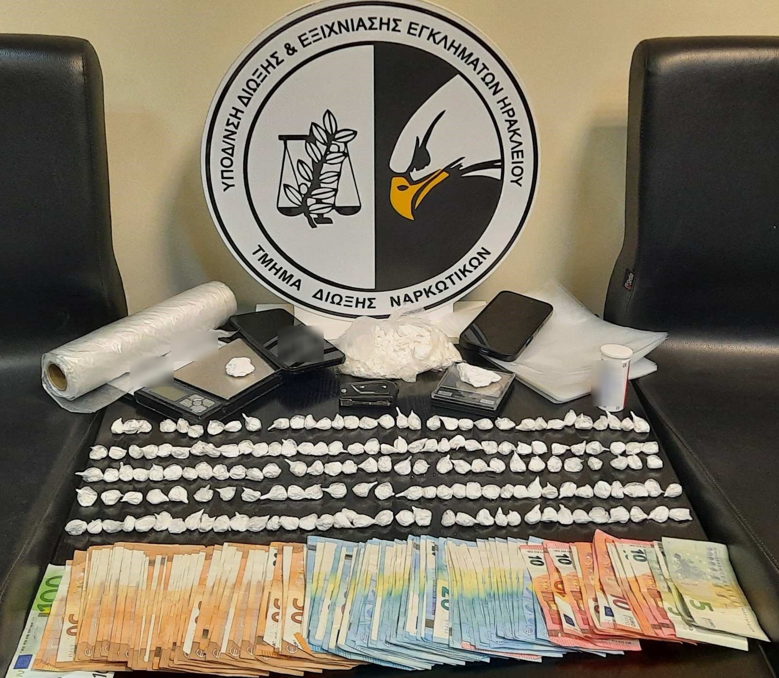 24χρονος διακινούσε ναρκωτικά στο Ηράκλειο – Έκρυβε την κοκαΐνη στο αυτοκίνητό του