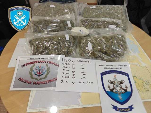 Σύλληψη 34χρονου άνδρα για ναρκωτικά στη Ρόδο (βίντεο)