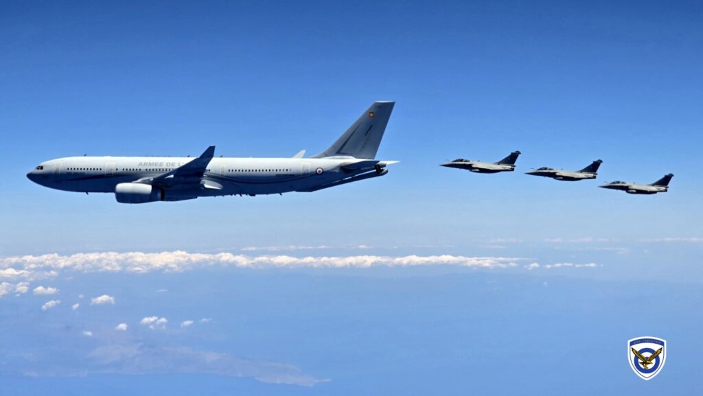 Συνεκπαίδευση της ΠΑ με τη Γαλλική Πολεμική Αεροπορία (βίντεο)