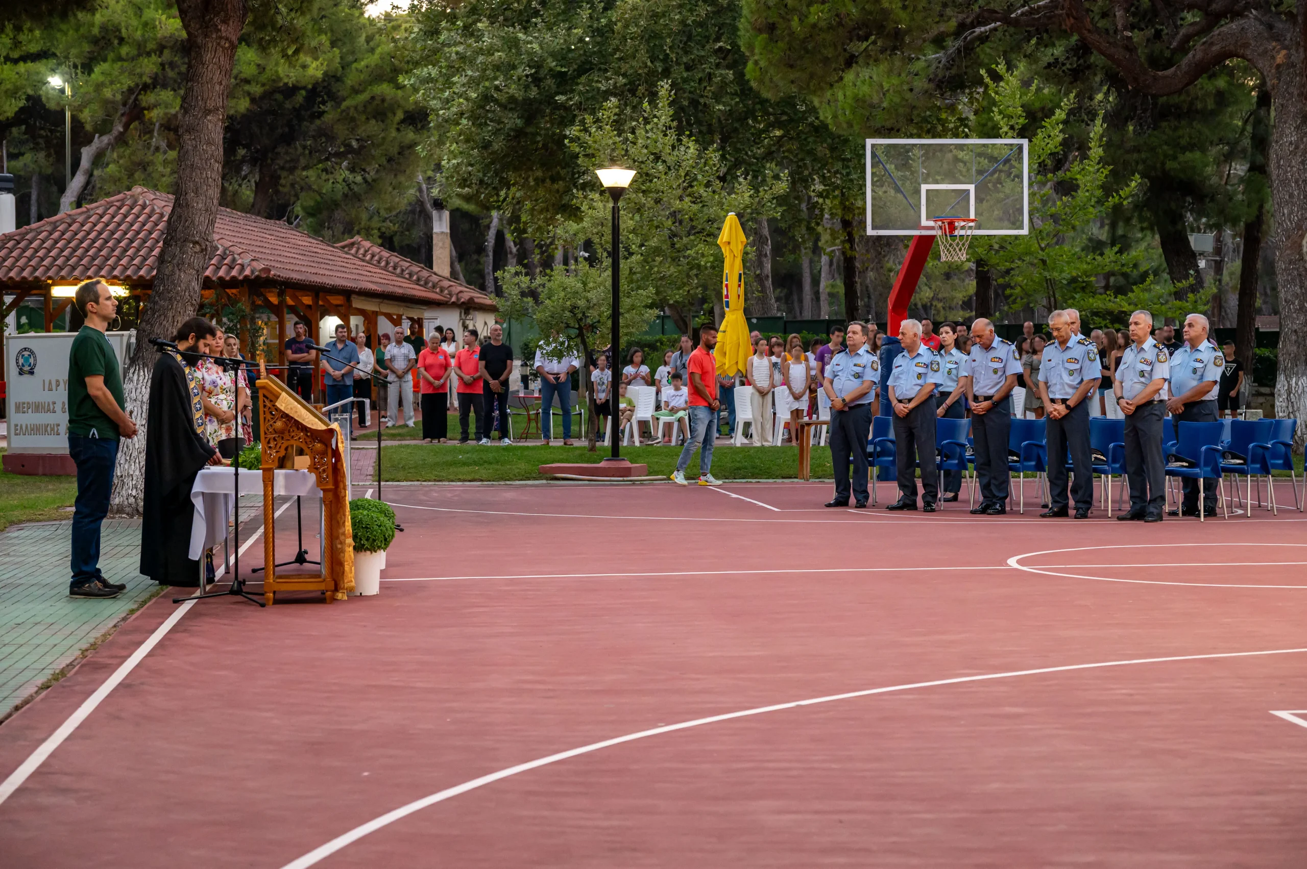 Τελετή Αγιασμού στις Παιδικές Εξοχές της Ελληνικής Αστυνομίας στον Άγιο Ανδρέα Αττικής