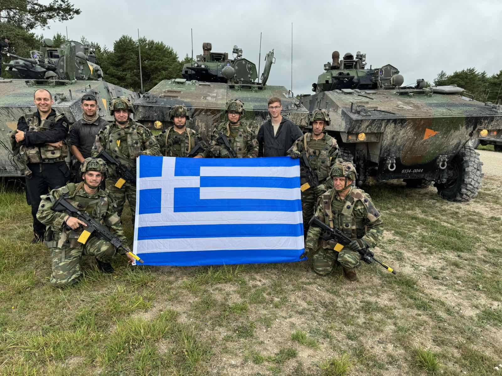 Συνεκπαίδευση Ελλάδας-Γαλλίας στο Κέντρο Εκπαίδευσης Μάχης της 7ης Γαλλικής Τεθωρακισμένης Ταξιαρχίας (CENTAC)