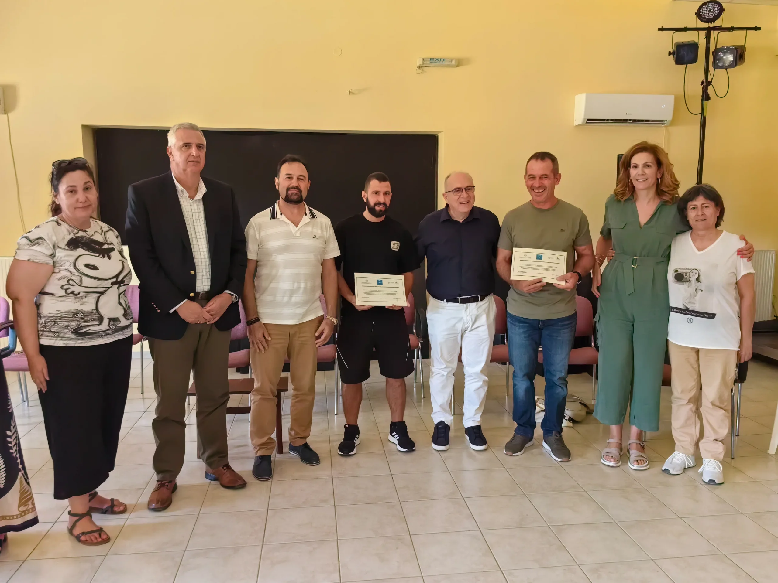 Απονομή Πιστοποιητικών Εκπαίδευσης Φροντιστών Σκύλων στο Κέντρο Απεξάρτησης Τοξικομανών Κρατουμένων Ελεώνα Θηβών – ΕΠΙΛΟΓΗ