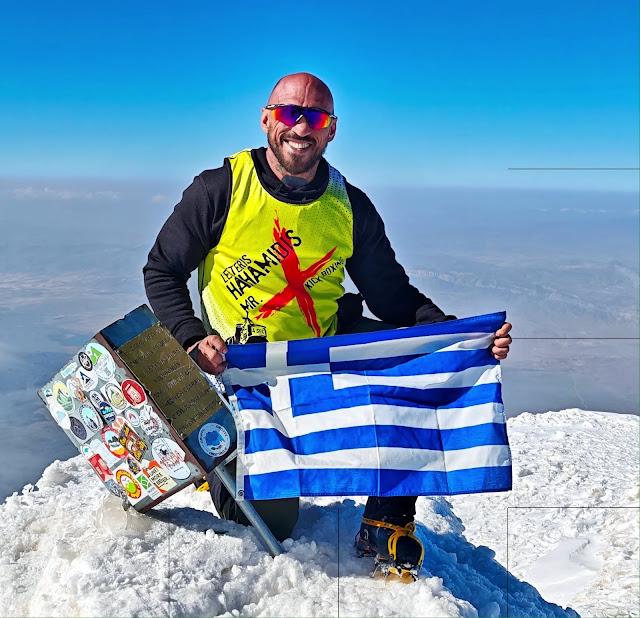 Αραράτ – 5.137 μ.: Ιστορική διάκριση για τον Αξιωματικό του Λιμενικού Σώματος Λευτέρη Χαχαμίδη