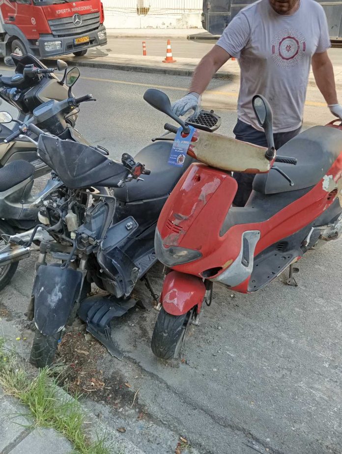 Απομακρύνθηκαν εκατοντάδες εγκαταλελειμμένα δίκυκλα από διάφορα σημεία της Θεσσαλονίκης