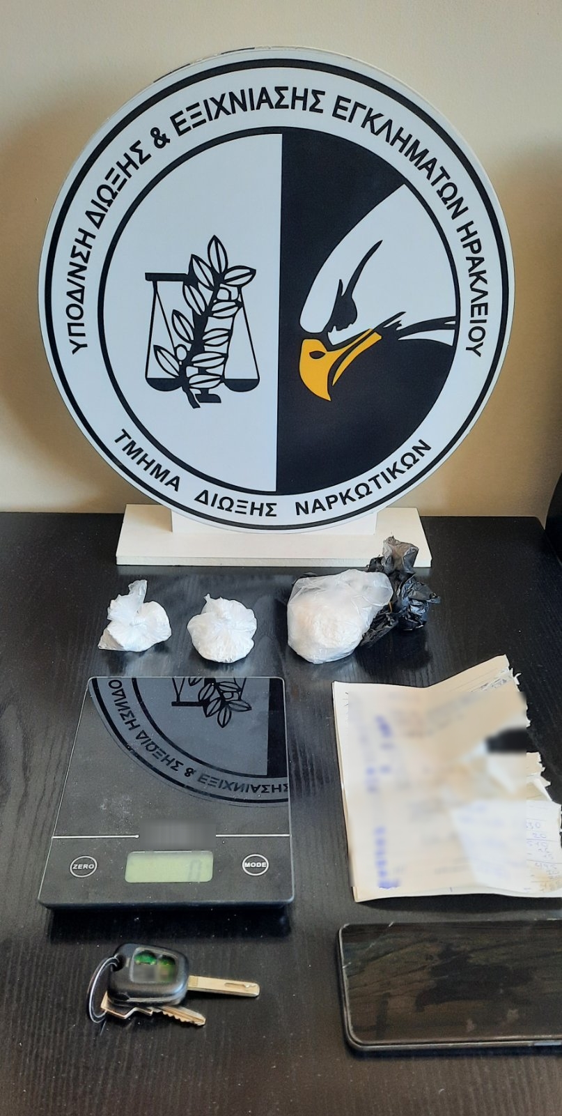 41χρονος διακινούσε κοκαΐνη σε περιοχή του Δήμου Ηρακλείου