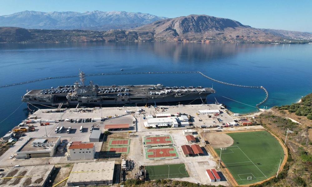 Η Σούδα μετατρέπεται σε φρούριο: Η Αμερική την ενισχύει σε ξηρά ,θάλασσα και αέρα